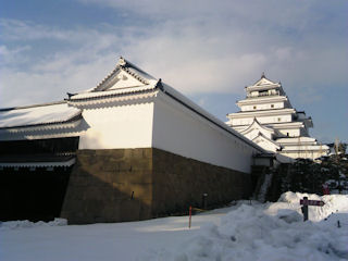 表門・走長屋・天守
