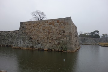 南横矢枡形from二ノ丸