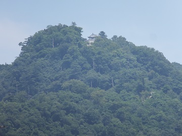 備中松山城の遠景