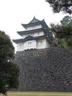 富士見櫓from二の丸南端