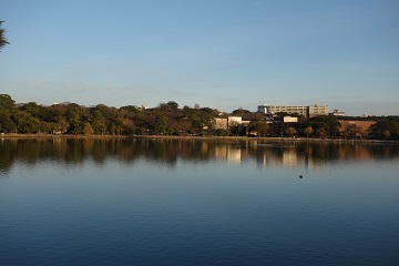 大壕公園からの遠景