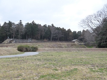 三の曲輪、遠景