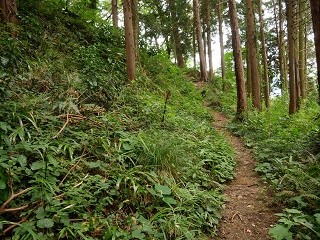 小宮曲輪の手前