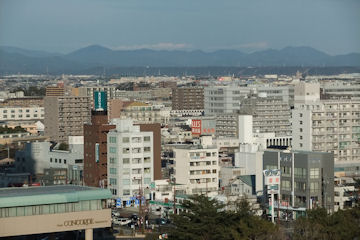 天守からの遠景