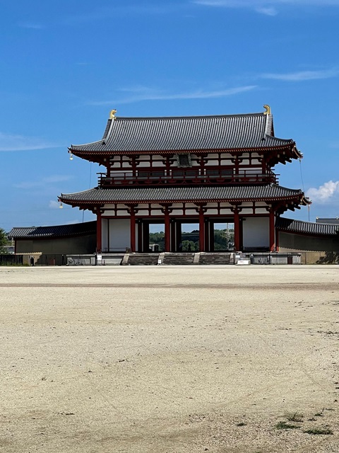 朱雀大路と朱雀門