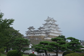 西の丸から天守