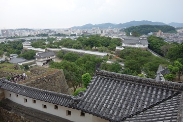 天守から西の丸