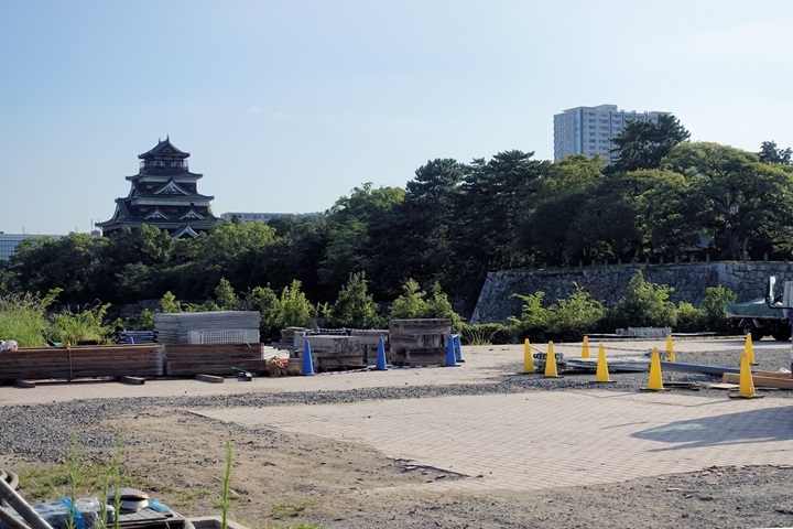 天守from三ノ丸エリア