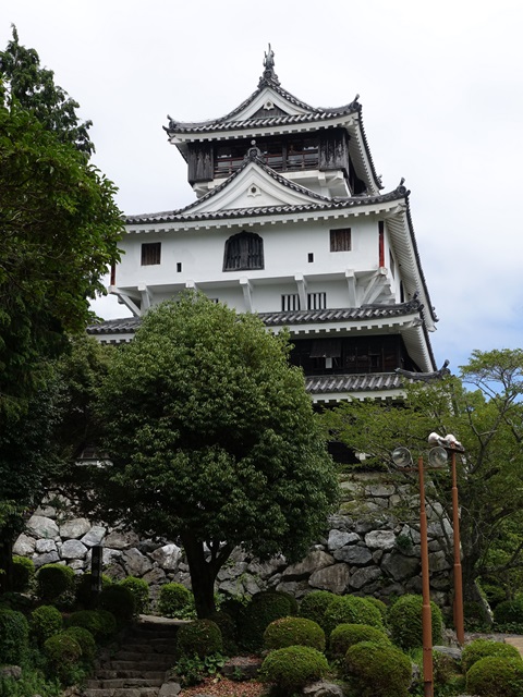 模擬天守(二ノ丸側)