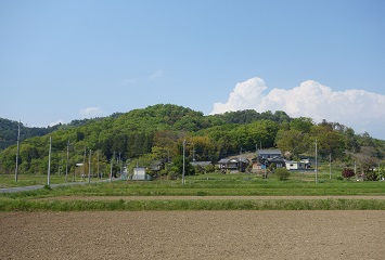 遠景２（南側）傾き補正