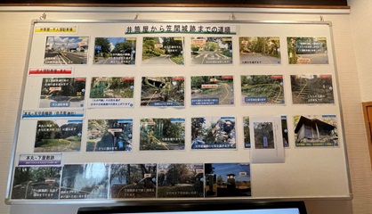 笠間城ジオラマ