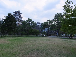 三の丸から天守