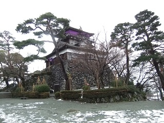 天守（本丸から）