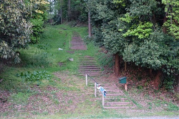 大堀切（虎蹈門側）