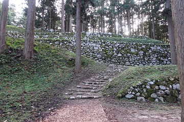 桜馬場北側石垣
