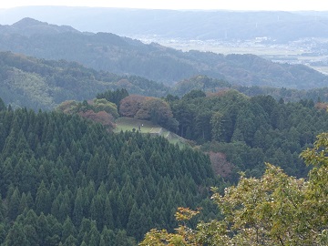 本丸遠望from展望台