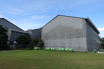 本丸御殿は工事中