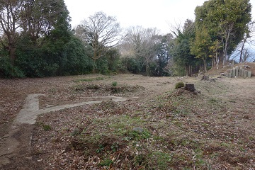 小峯御鐘ノ台大堀切西堀［後］