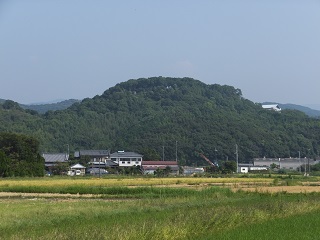 岡豊城の遠景
