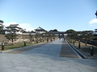 千貫櫓、多門櫓、大手門