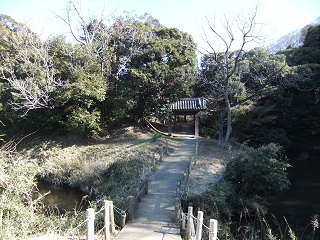 北西側出丸跡の門