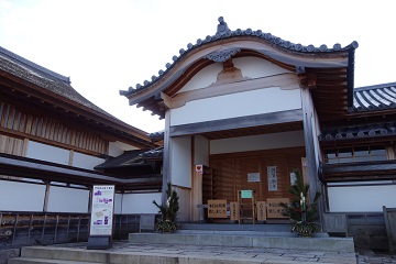 大書院の入口付近