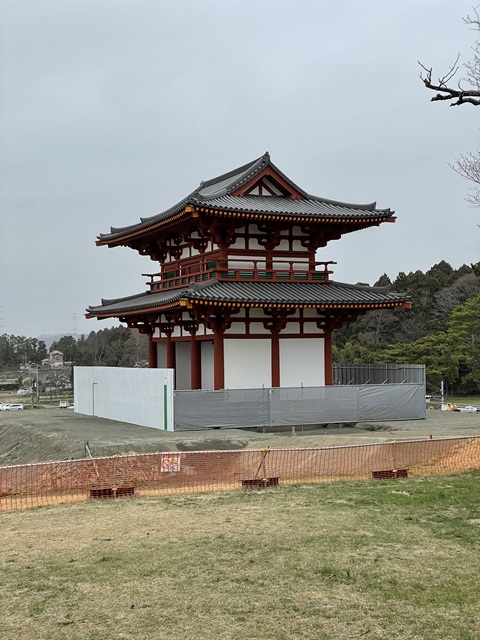外郭南門(工事中)