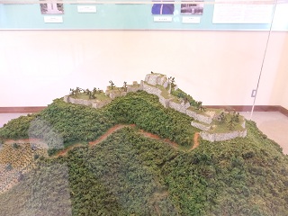 模型の竹田城