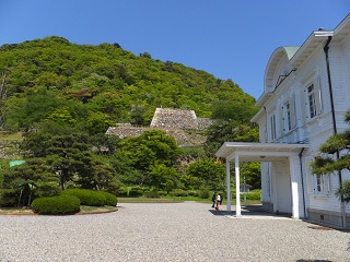 三ノ丸から二ノ丸御三階櫓台