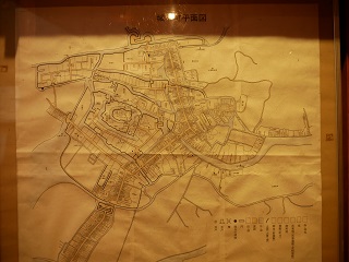 城下町平面図