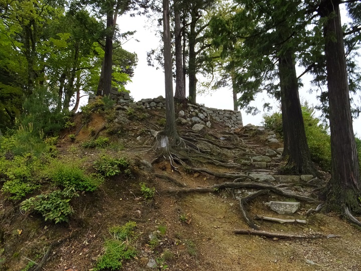 出丸を下から見上げる