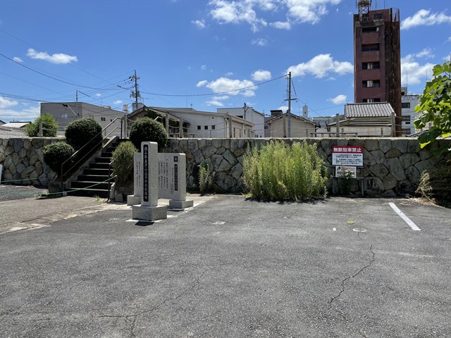 京橋御門跡(内側)