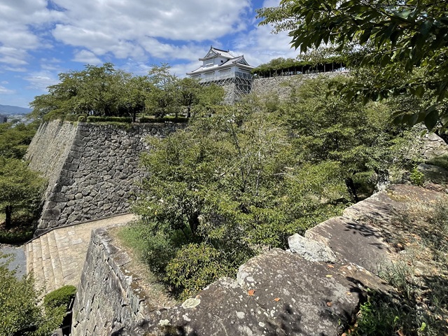 二ノ丸石垣と備中櫓