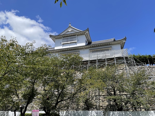 二ノ丸から備中櫓