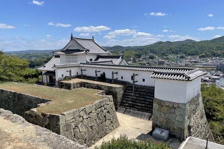 天守台から備中櫓