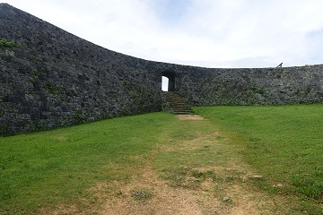 一の曲輪の入口