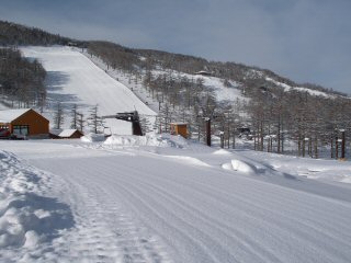 駐車場から第二ステージ